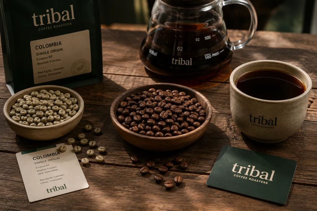 V60 pour over specialty coffee at Tribal Coffee DHA Phase 6 Lahore"