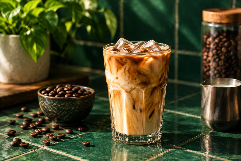 Iced coffee drinks at Tribal Cafe DHA Phase 6 Lahore open 7AM to 1AM